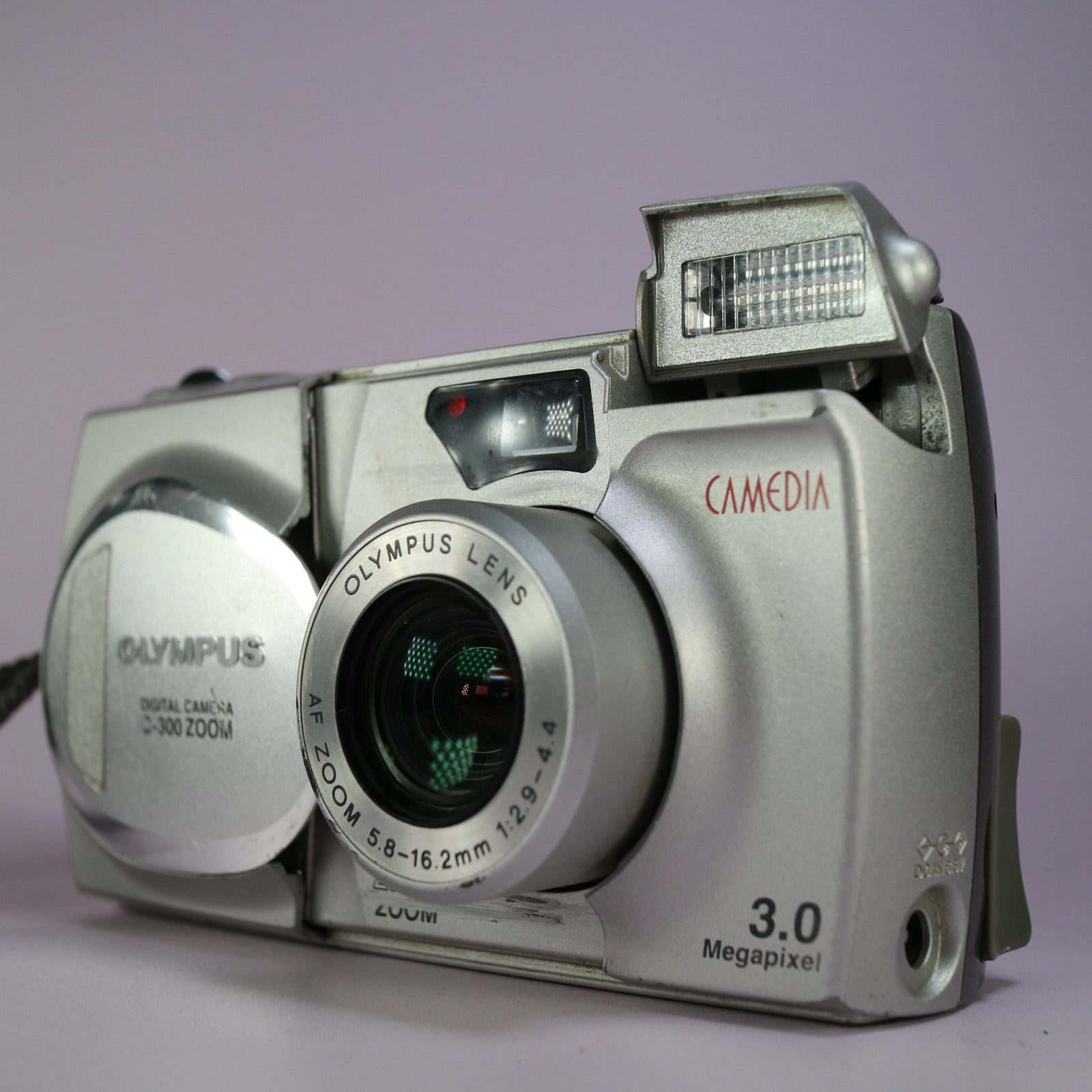 Olympus Digital Camera C-300 Zoom 3.0MP Silver Tested