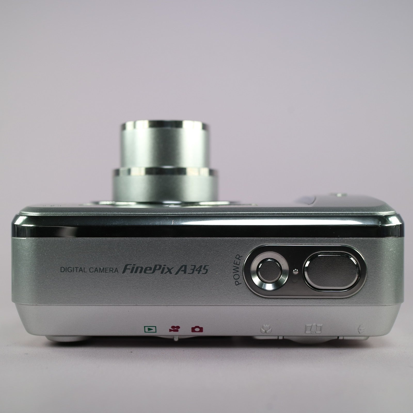 Fujifilm Digital Camera FinePix A345 4.1MP Silver Tested