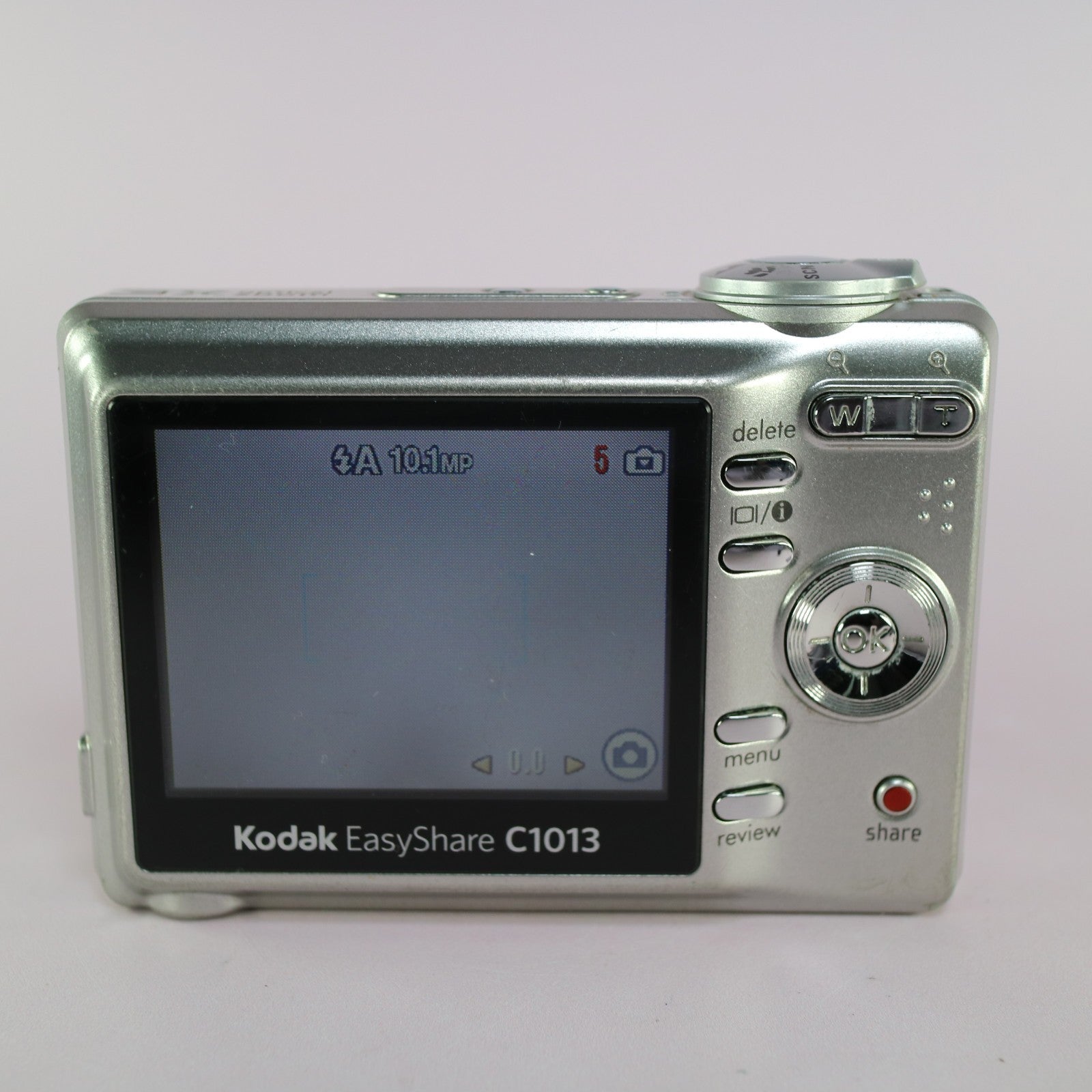 Kodak Digital Camera EasyShare C1013 10.0MP Silver Tested