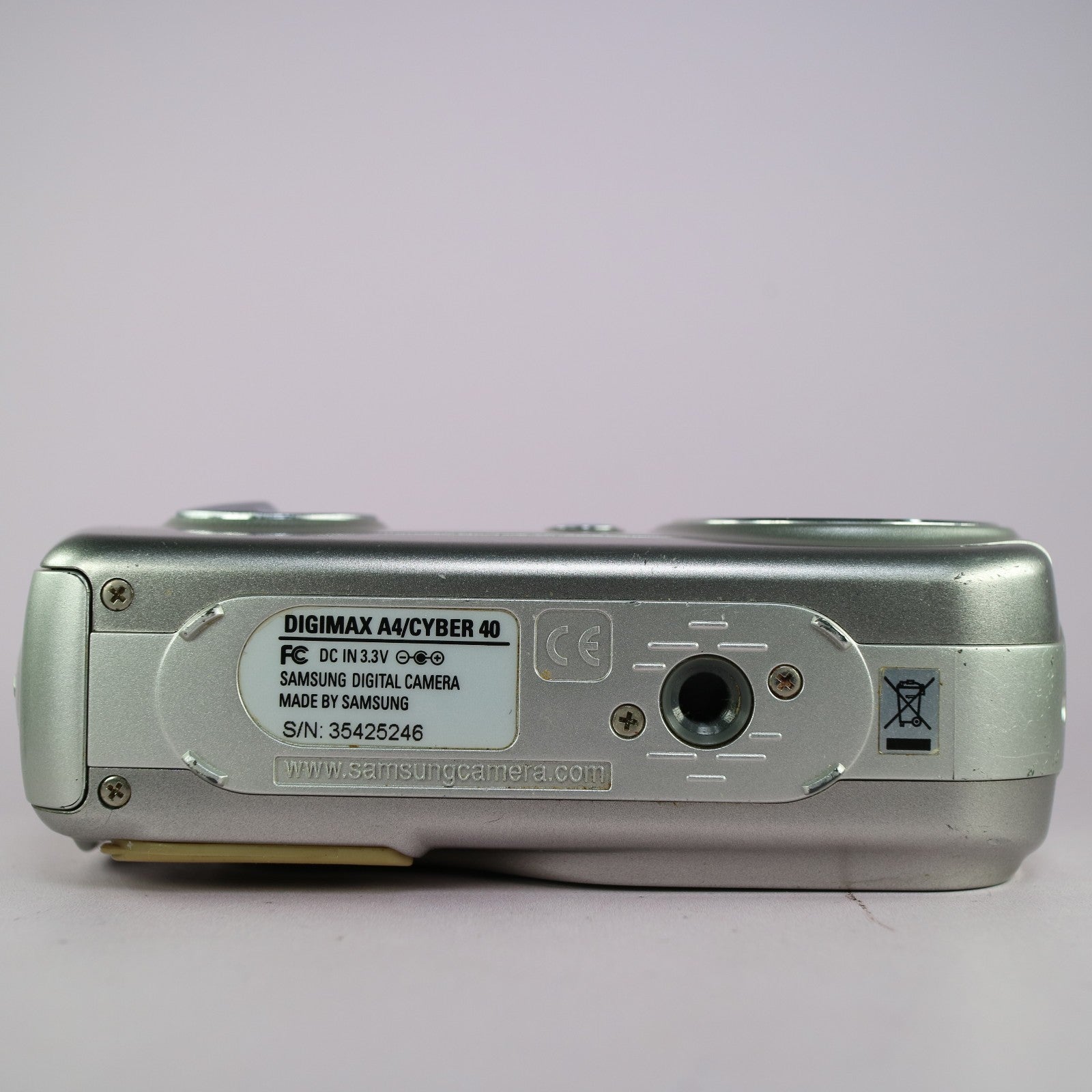 Samsung Digital Camera Digimax A4 4.0MP Silver Tested