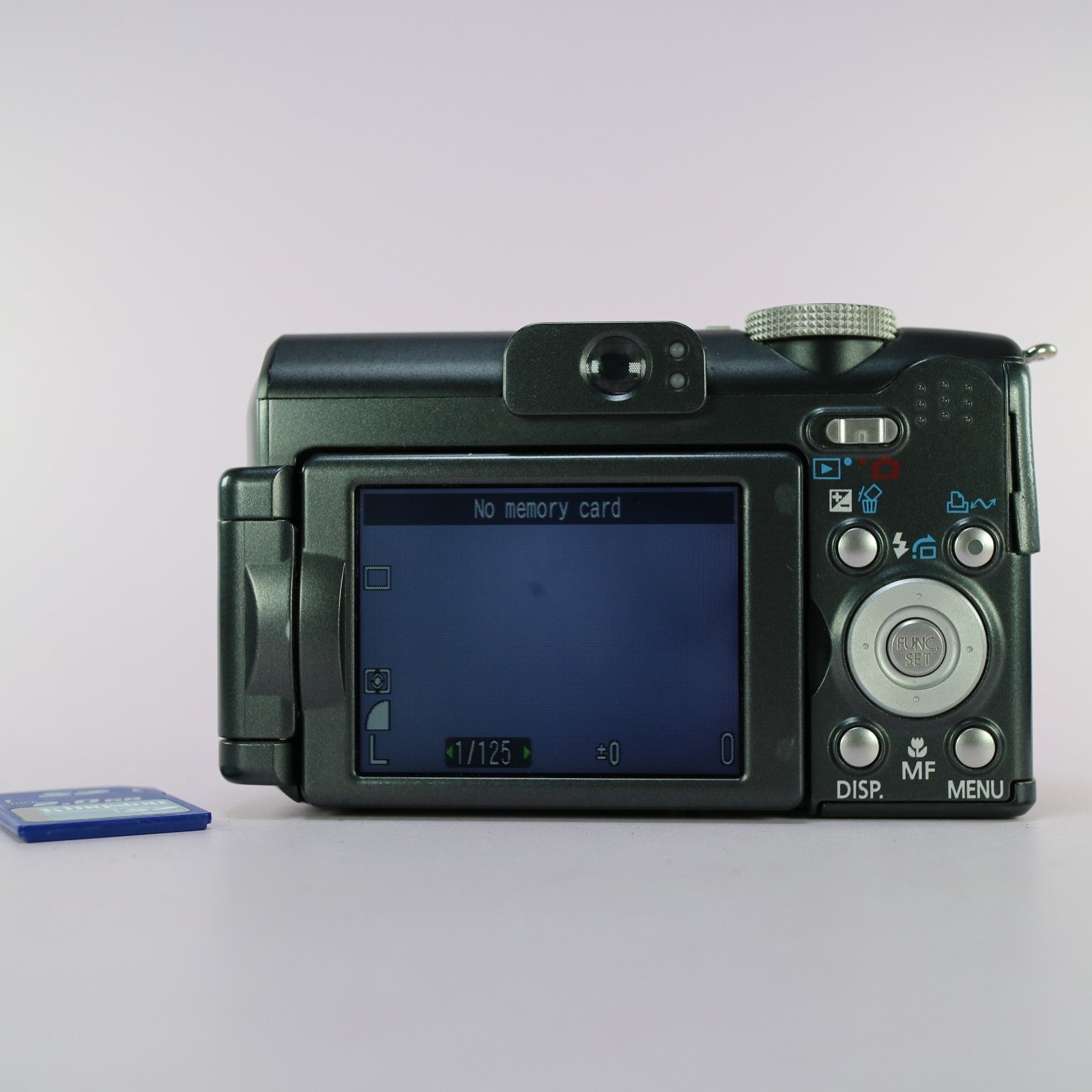 Canon Digital Camera PowerShot A640 10.0MP Flip Screen Black Tested