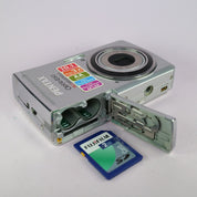 Pentax Digital Camera Optio E60 10.1MP Silver Tested