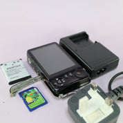 Fujifilm Digital Camera FinePix JV110 12.0MP Black Tested Full Working Set