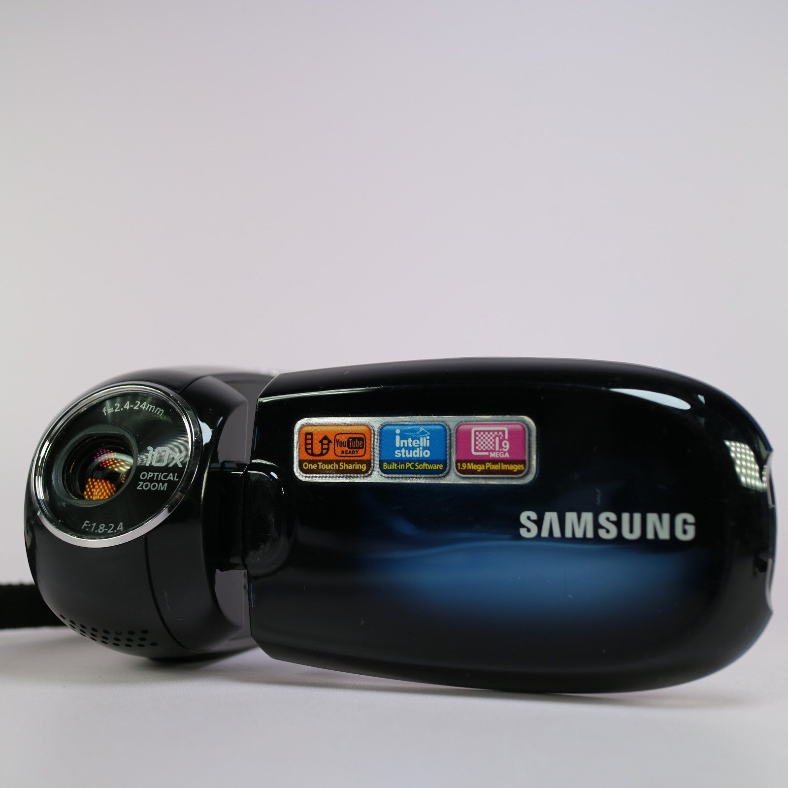 Samsung SMX-C20LP Handheld Camcorder Blue Tested Full Working Set