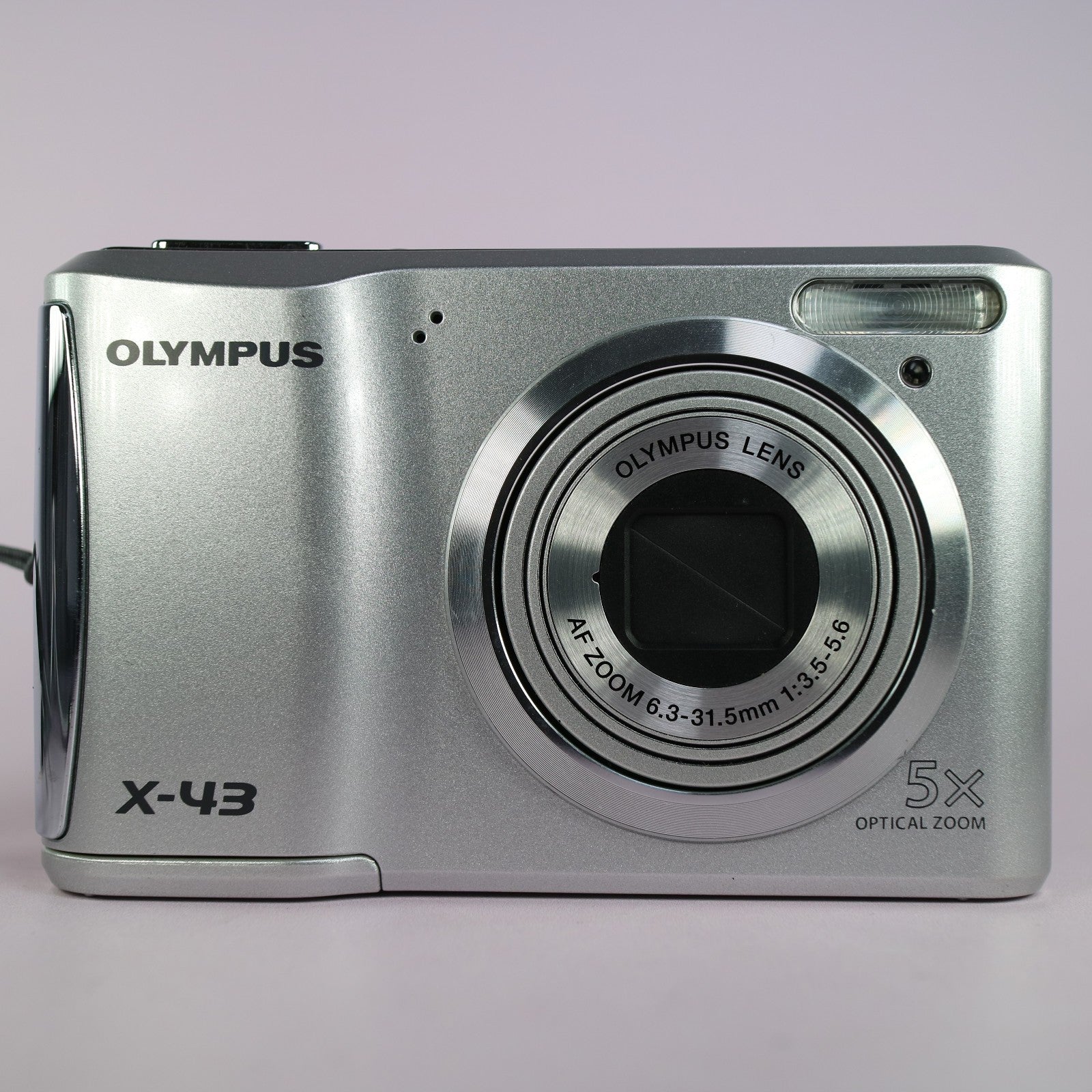 Olympus Digital Camera X-43 12.0MP Silver Tested