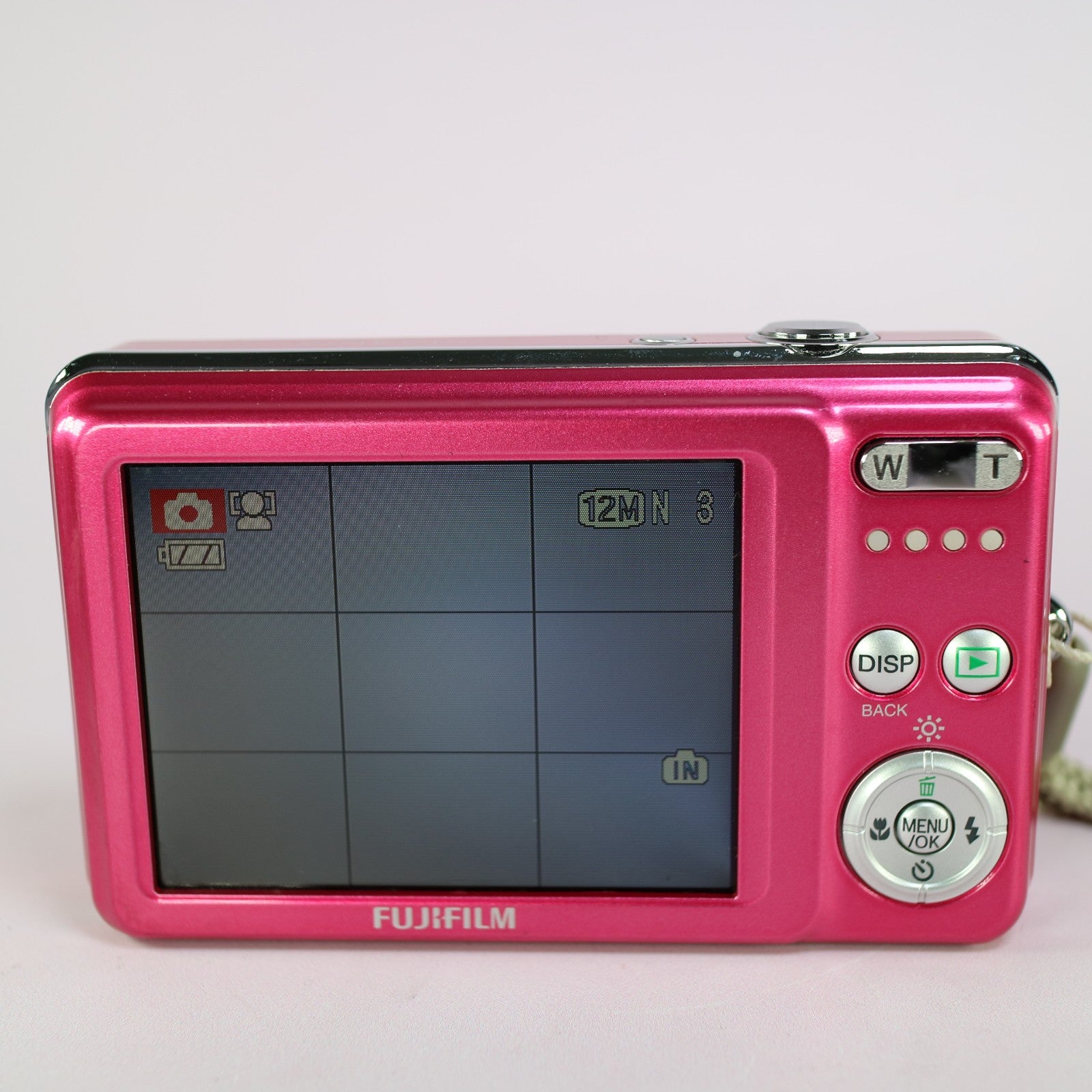 Fujifilm Digital Camera FinePix J30 12.2MP Pink Tested Full Working Set
