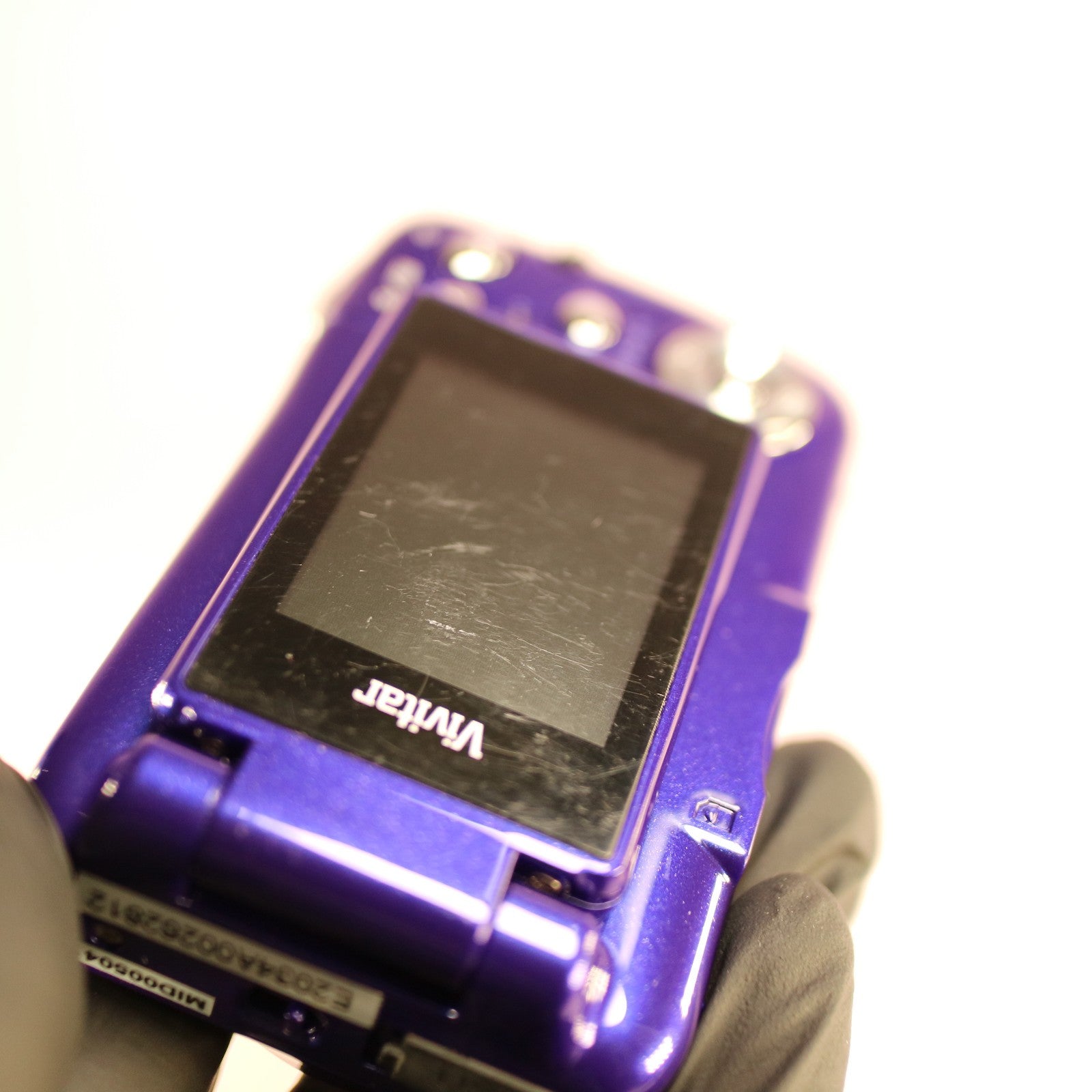 Vivitar Vivicam X018 10.1MP Flip Screen Compact Digital Camera Purple Tested