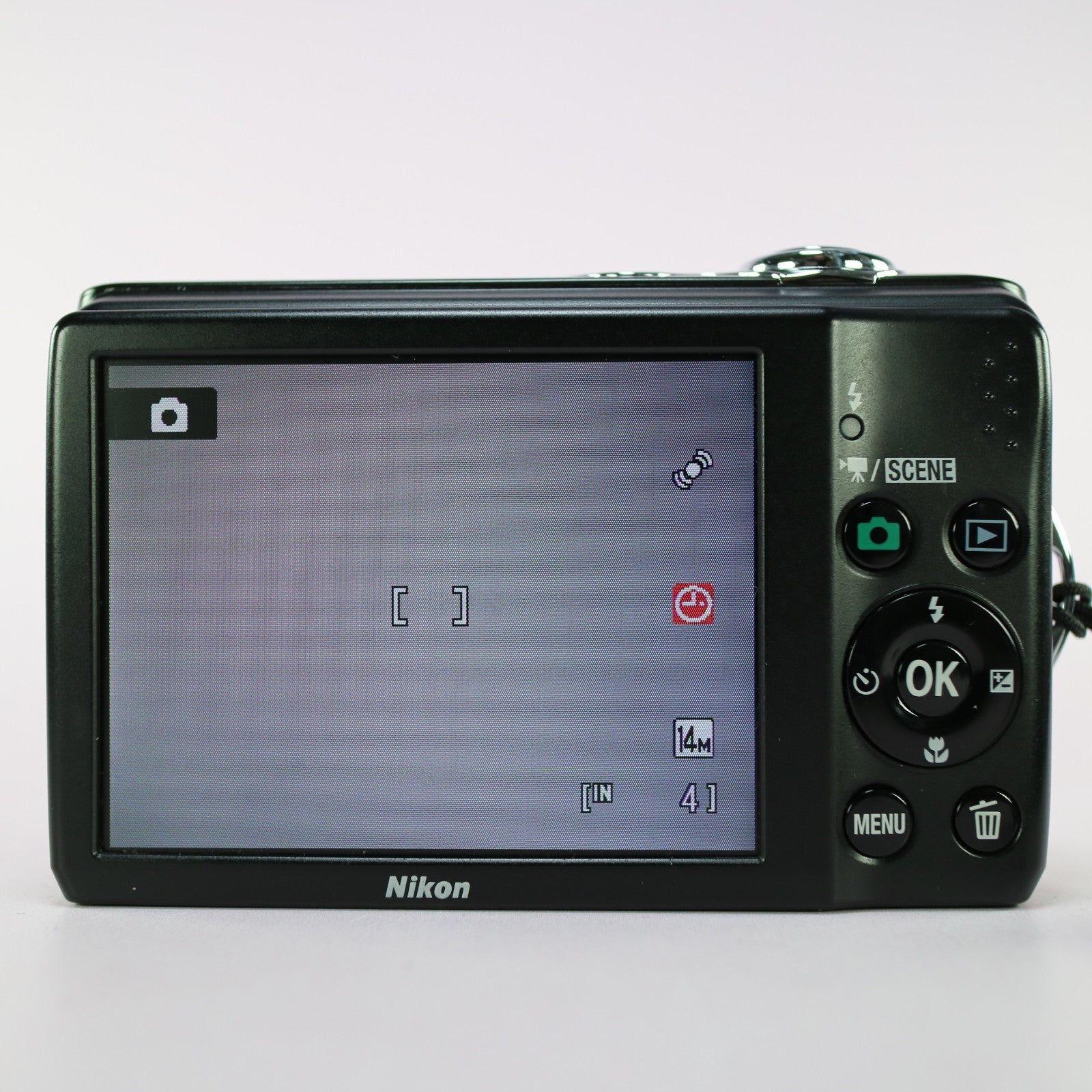 Nikon Digital Camera Coolpix L24 14.0MP Black Tested