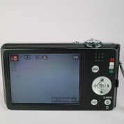 Panasonic Digital Camera Lumix DMC-FS16 14.1MP Black Tested Full Working Set
