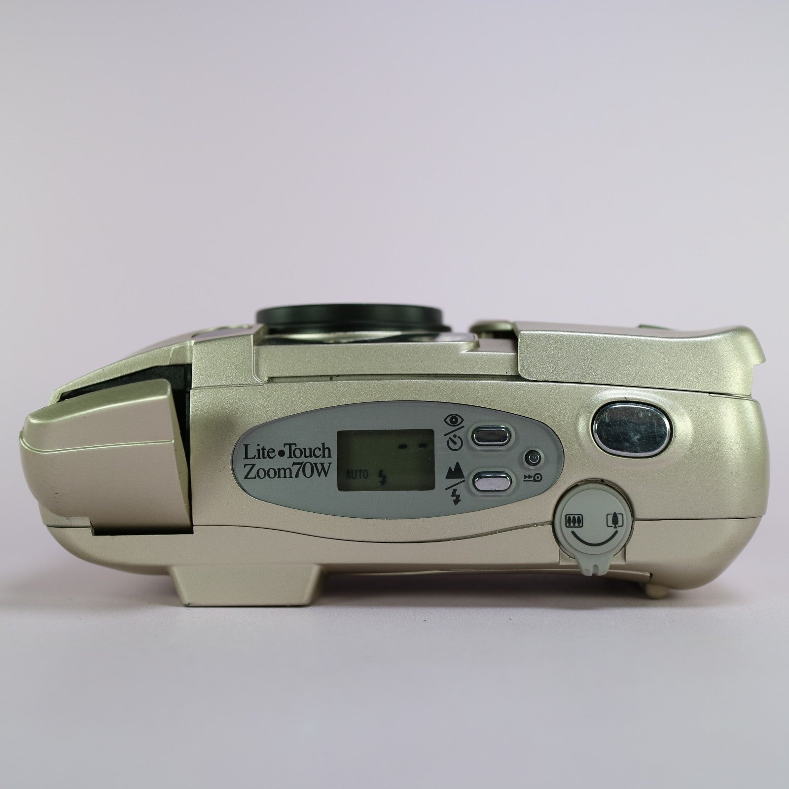 Nikon Lite Touch Zoom 70W 35mm Film Point And Shoot Camera Silver Tested