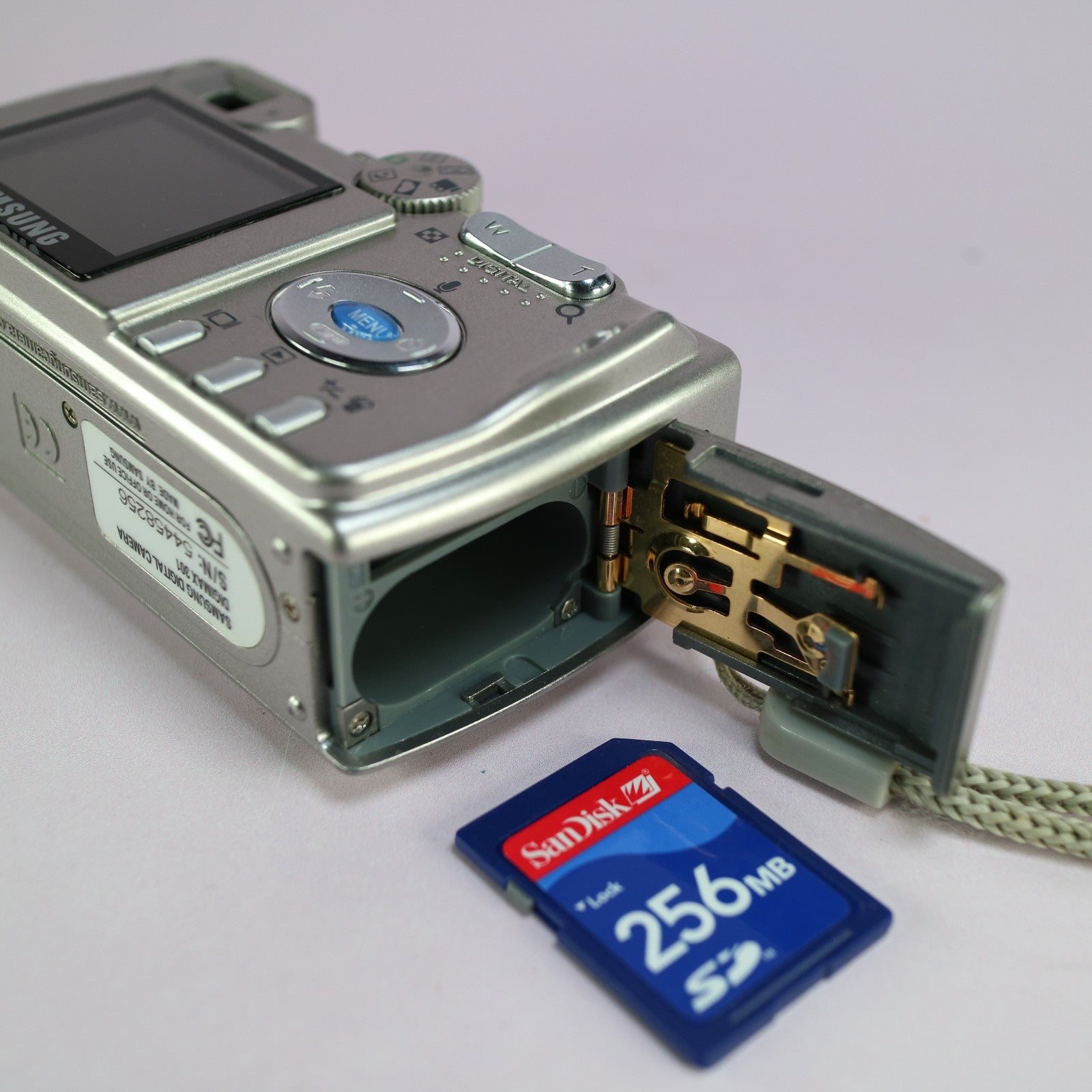 Samsung Digital Camera Digimax 301 3.2MP Silver Tested