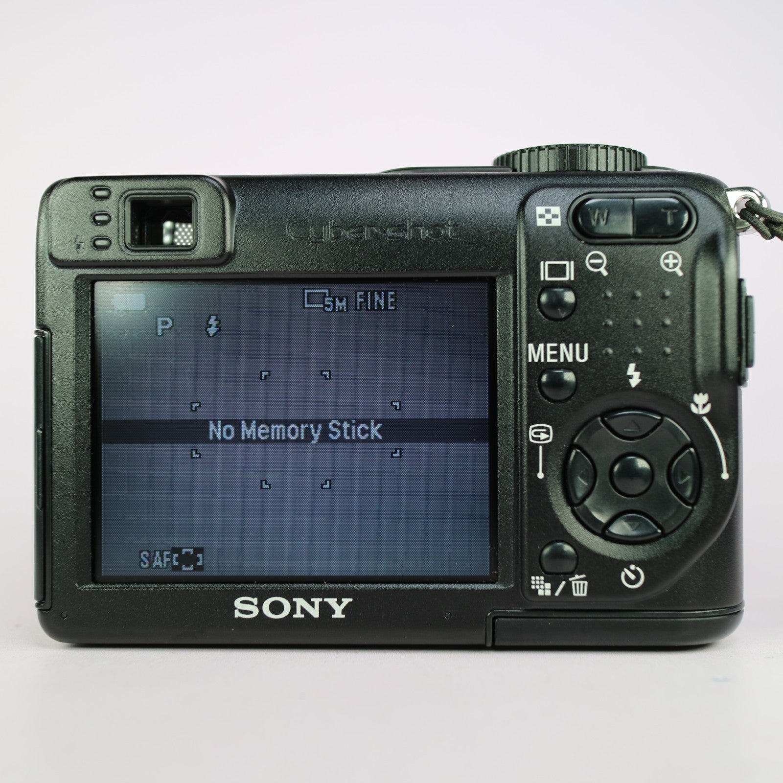 Sony Digital Camera Cybershot DSC-W12 5.1MP Black Tested