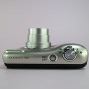 Nikon Digital Camera Coolpix A10 16.1MP Silver Tested