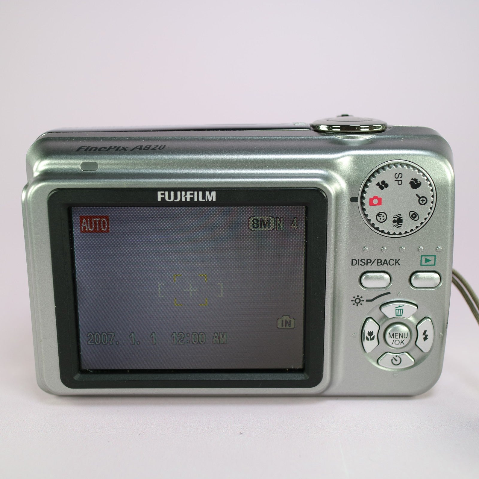 Fujifilm Digital Camera FinePix A820 8.3MP Blue Tested