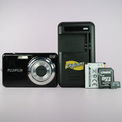 Fujifilm Digital Camera FinePix J28 10.2MP Black Tested Full Working Set