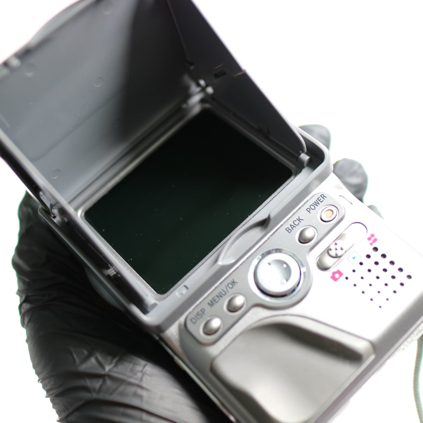 Fujifilm Digital Camera FinePix M603 3.1MP Silver Tested w/ Battery and Charger