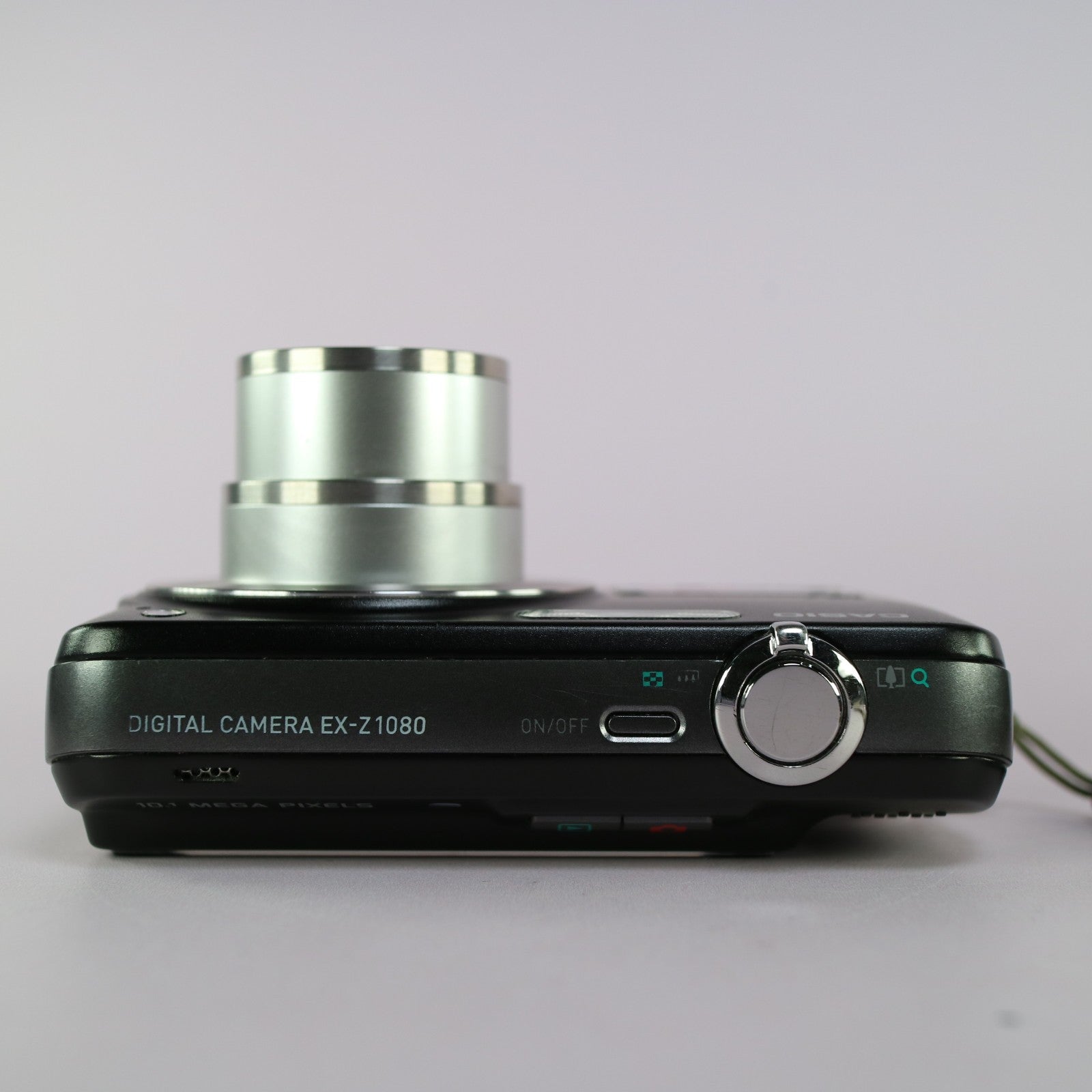 Casio Digital Camera Exilim EX-Z1080 10.1MP Black Tested Full Working Set
