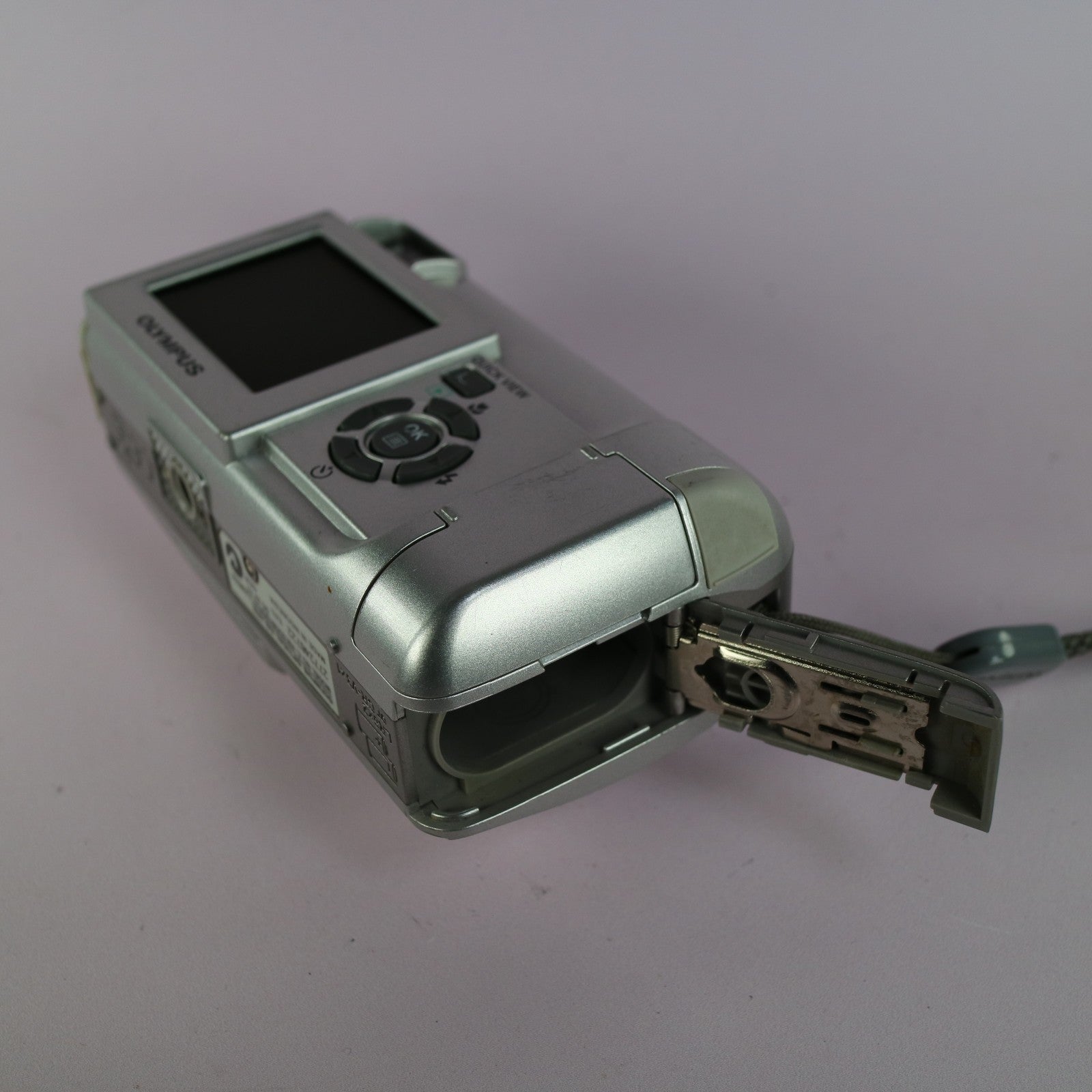 Olympus Digital Camera Camedia C-450 Zoom 4.0MP Silver Tested