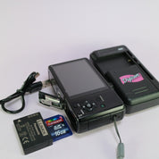 Panasonic Digital Camera Lumix DMC-TZ35 16.1MP Black Tested Full Working Set