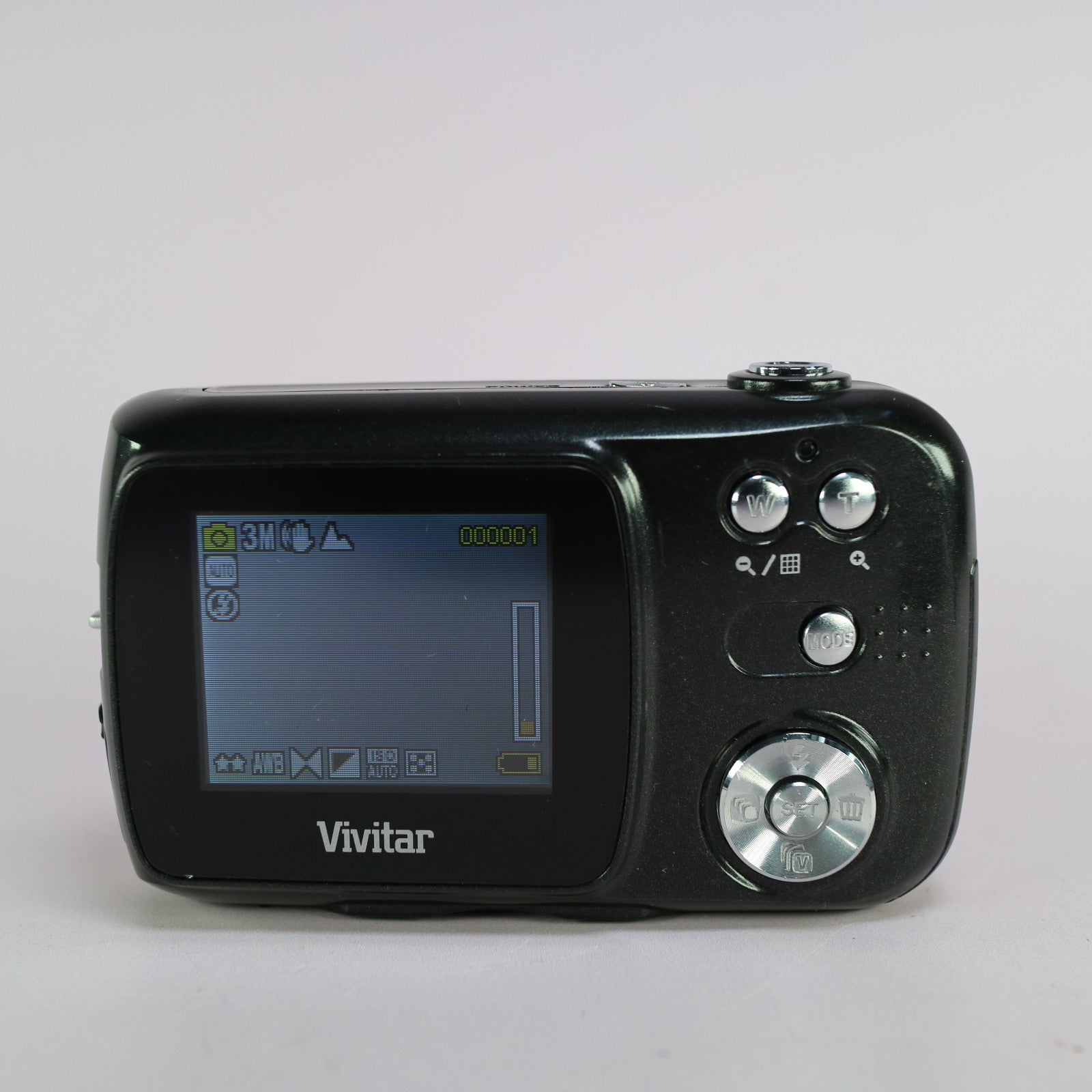 Vivitar Digital Camera Vivicam 7122 7.1MP Black Tested