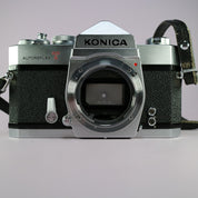 Konica Autoreflex T 35mm Film SLR Camera w/ Hexanon 52mm f/1.8 Lens Tested