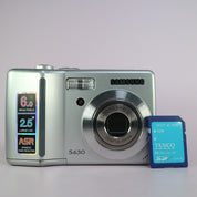 Samsung Digimax S600 6.0MP Compact Digital Camera Silver Tested
