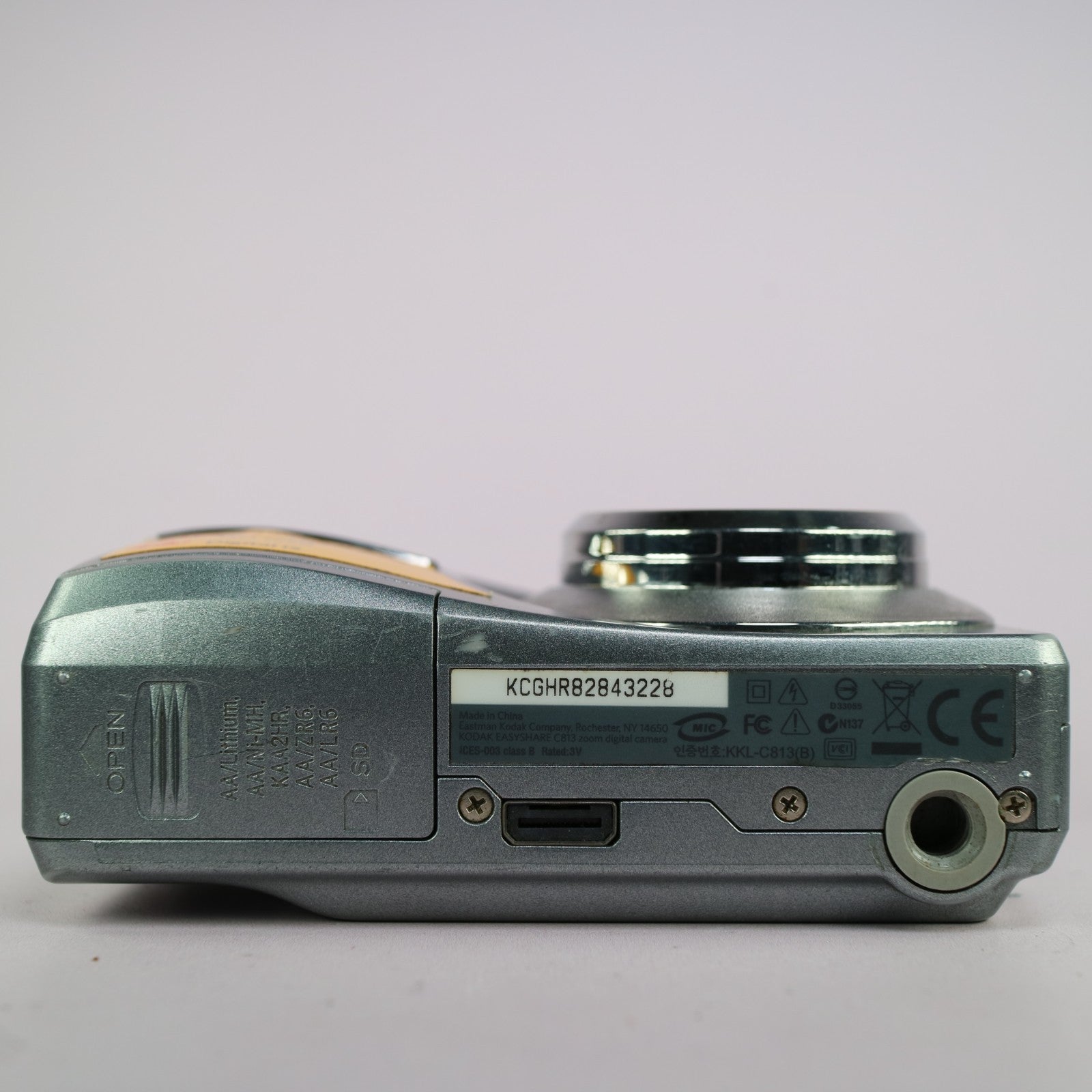Kodak Digital Camera EasyShare C813 8.2MP Silver Tested