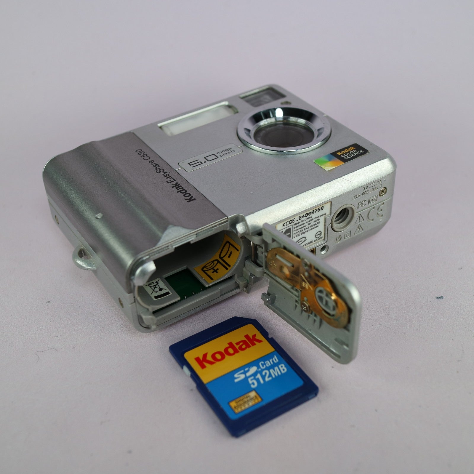 Kodak Digital Camera EasyShare C530 5.0MP Silver Tested