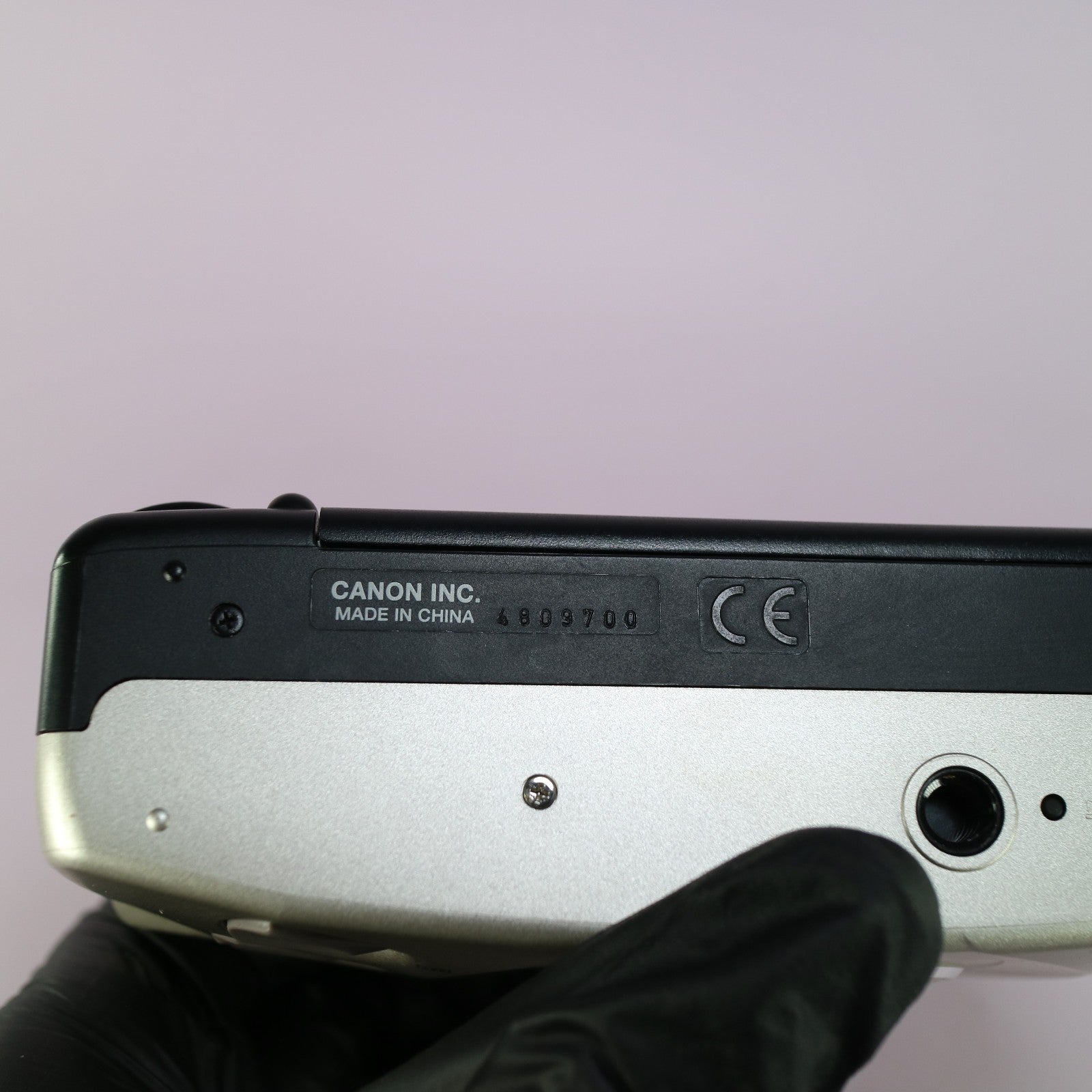 Canon Sure Shot 85 Zoom 35mm Film Point and Shoot Camera Silver Tested