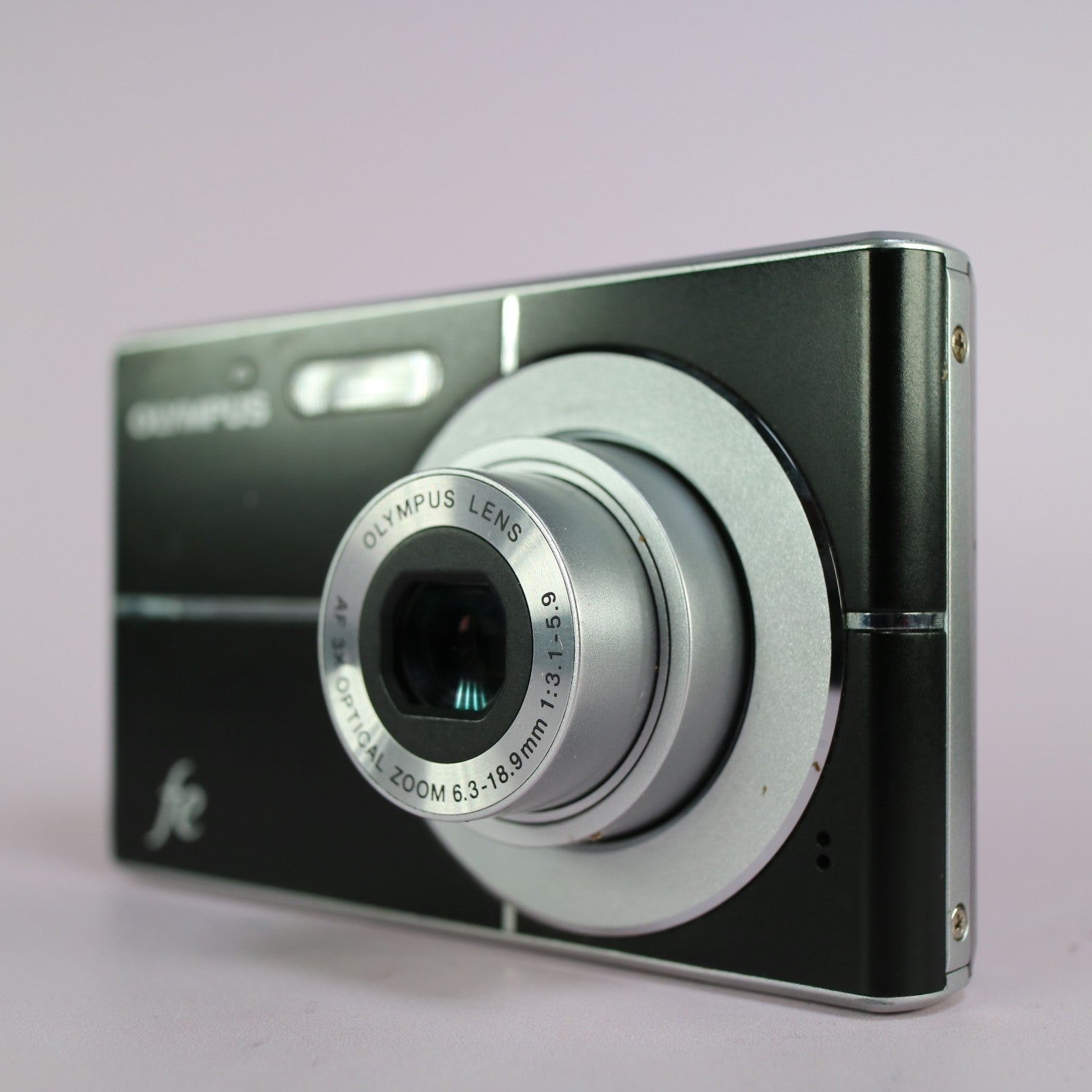 Olympus Digital Camera FE-3000 10.0MP Black Tested Full Set