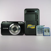 Fujifilm Digital Camera FinePix JV170 14.0MP Black Tested Full Working Set