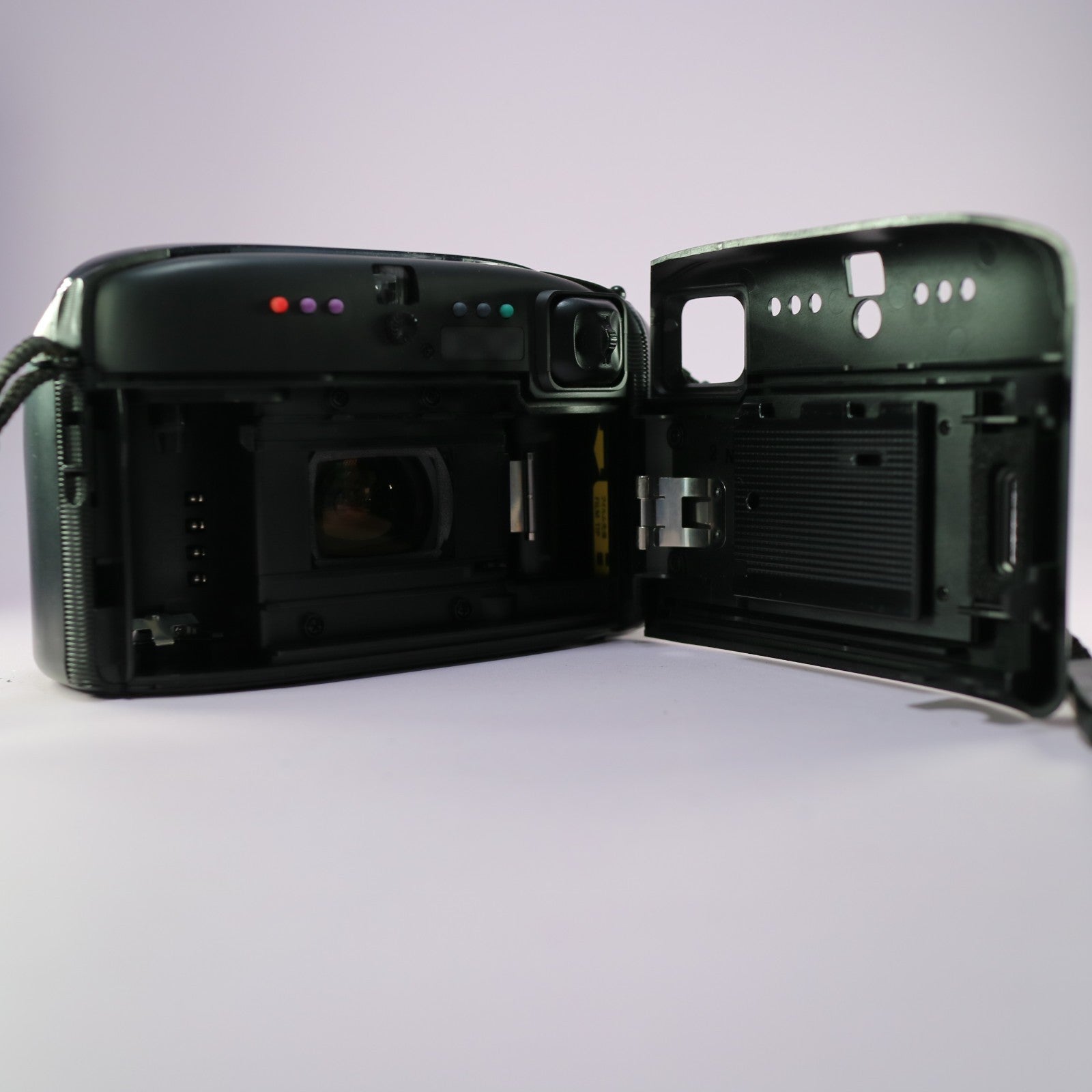 Konica AiBorg Darth Vader 35mm Film Point and Shoot Camera Black Tested