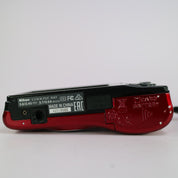 Nikon Digital Camera Coolpix A10 16.1MP Red Tested