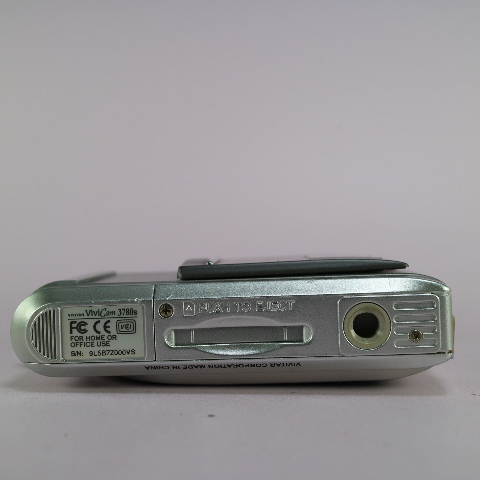 Vivitar Digital Camera Vivicam 3780s 3.0MP Silver Tested