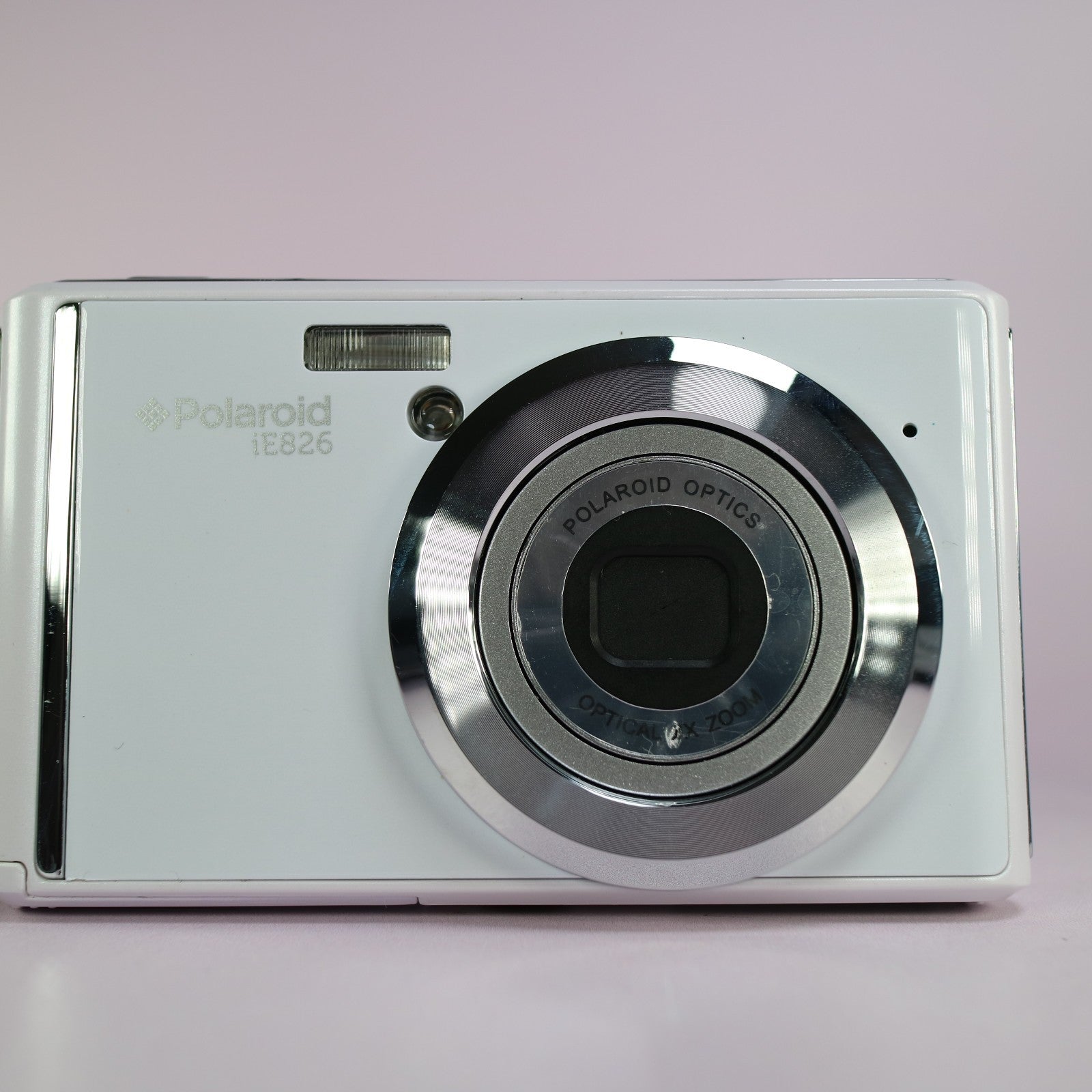 Polaroid Digital Camera iE826 18.1MP White Tested