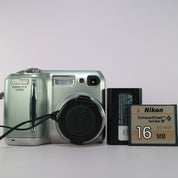Nikon Digital Camera Coolpix 4300 4.0MP Silver Tested