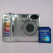 Nikon Digital Camera Coolpix 4600 4.0MP Silver Tested