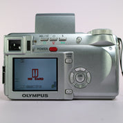 Olympus Digital Camera C-765 Ultra Zoom 4.0MP Silver Tested W/ Battery + Charger
