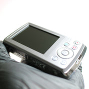 Casio Digital Camera Exilim EX-Z35 12.1MP Silver Tested Full Working Set