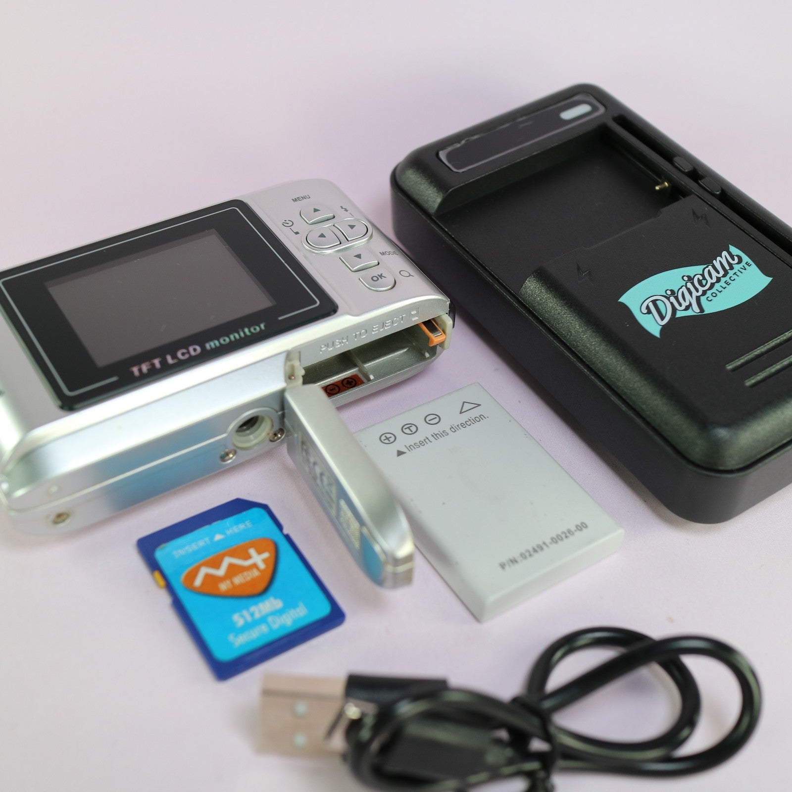 Vivitar Digital Camera Vivicam 5105s 5.0MP Silver Tested