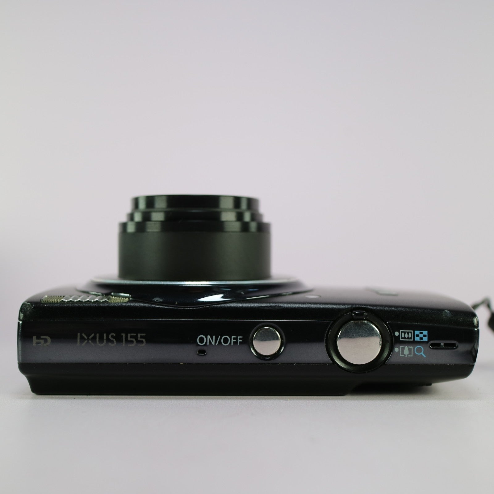 Canon Digital Camera IXUS 155 20.1MP Black Tested Full Working Set