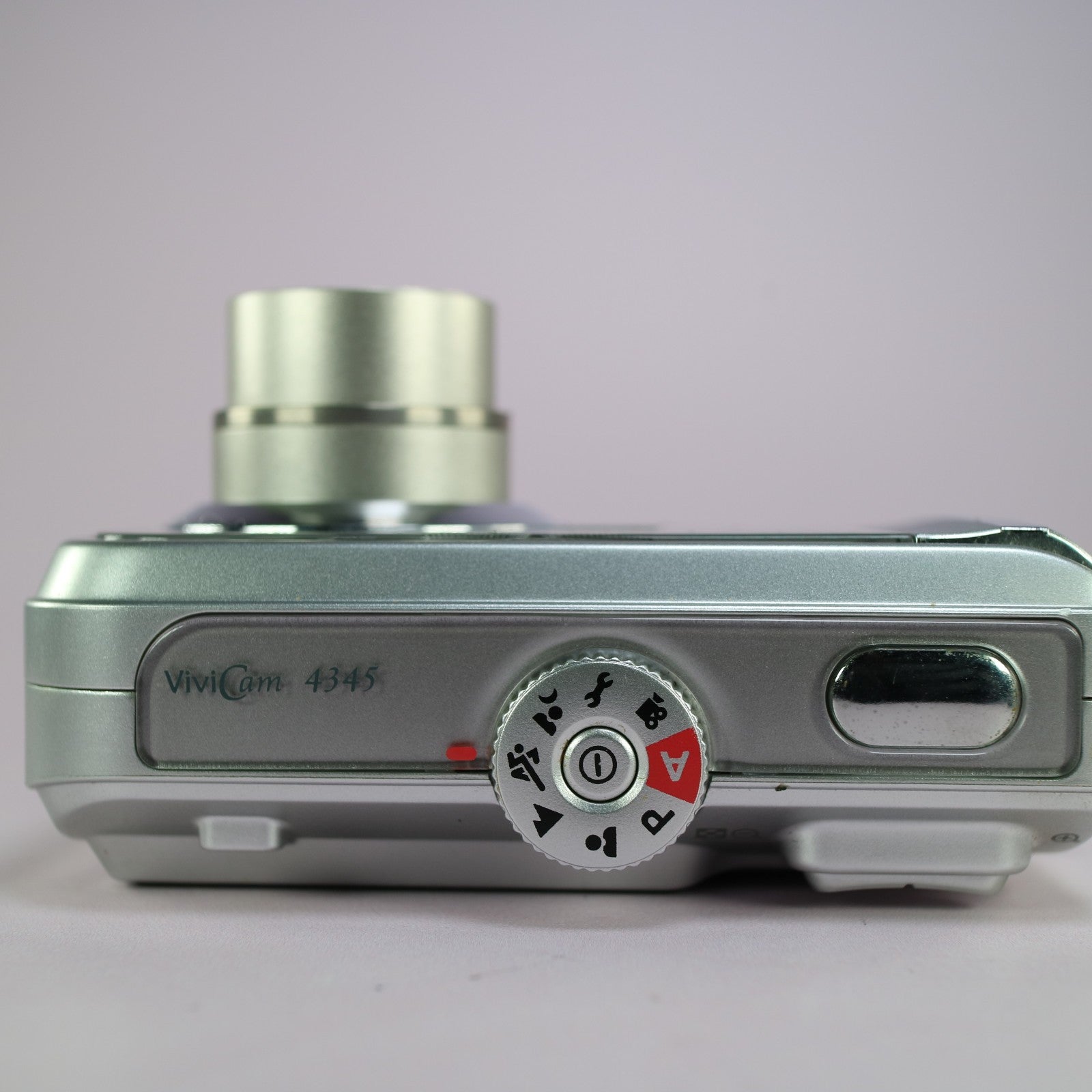 Vivitar Vivicam 4345 4.0MP Compact Digital Camera Silver Tested