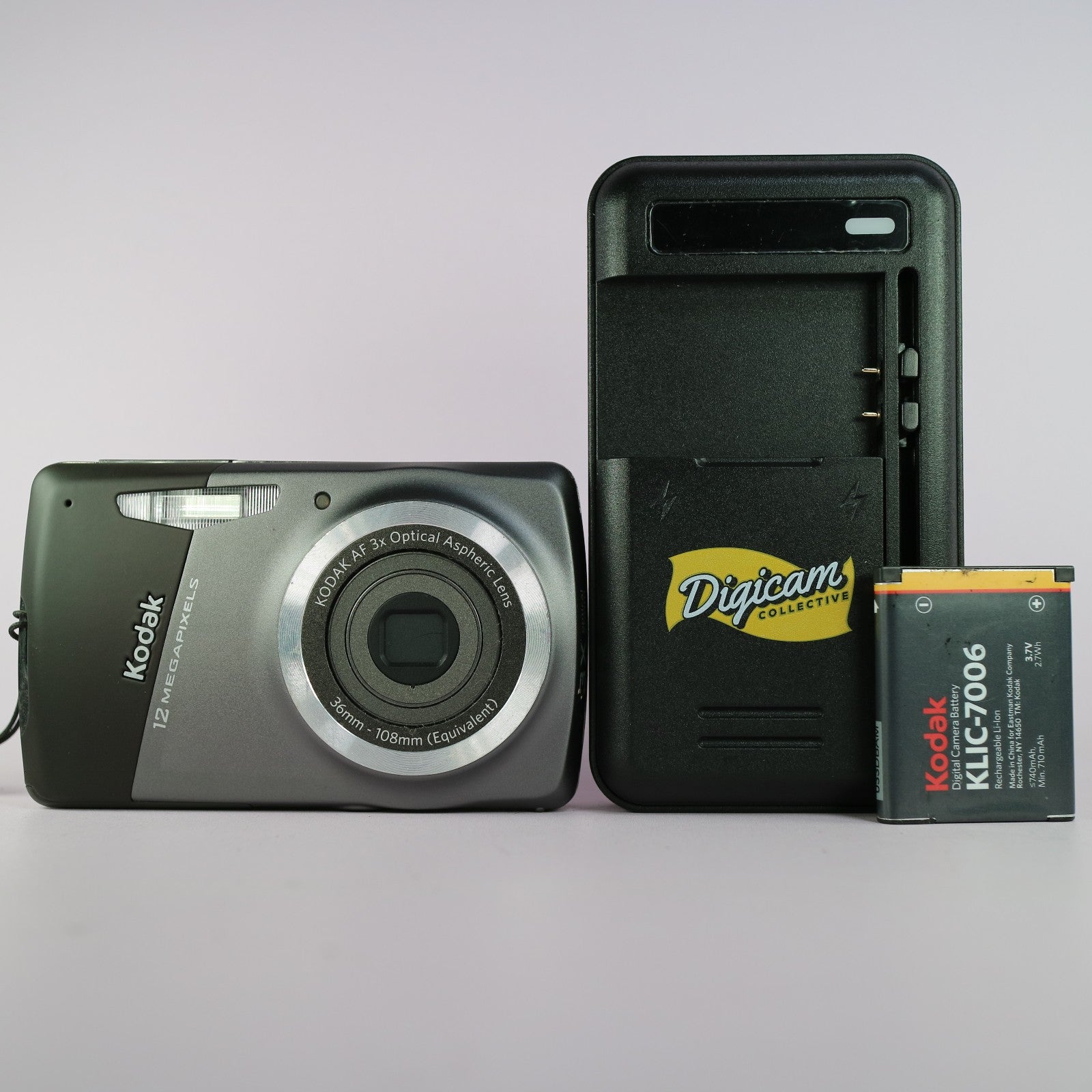 Kodak Digital Camera EasyShare M530 12.0MP Black Tested Full Working Set