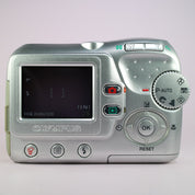 Olympus Digital Camera Camedia D-535 Zoom 3.2MP Silver Tested With xD Card
