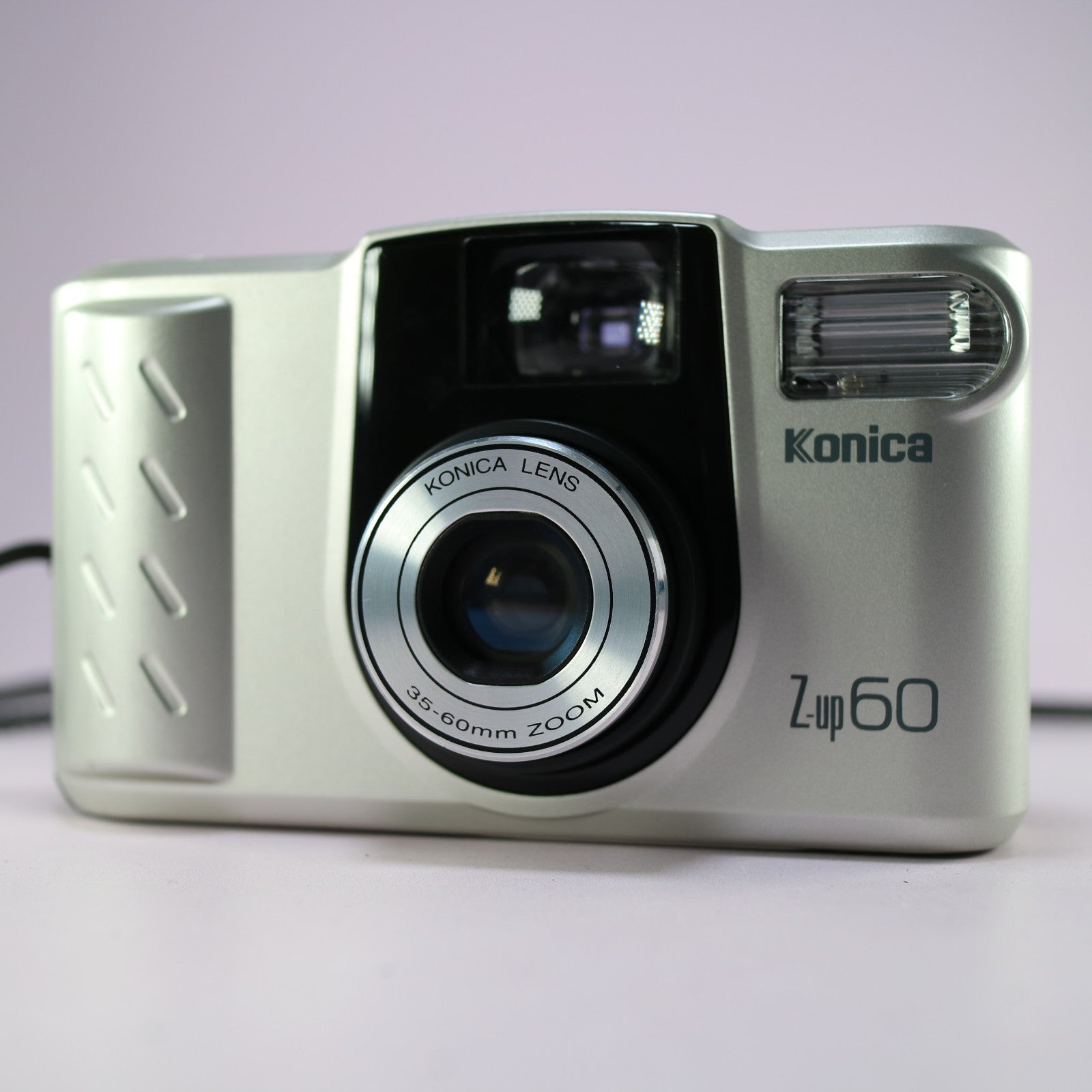 Konica Z Up 60 35mm Film Point and Shoot Camera Silver Tested