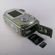 Samsung Digimax A6 6.0MP Compact Digital Camera Silver Tested