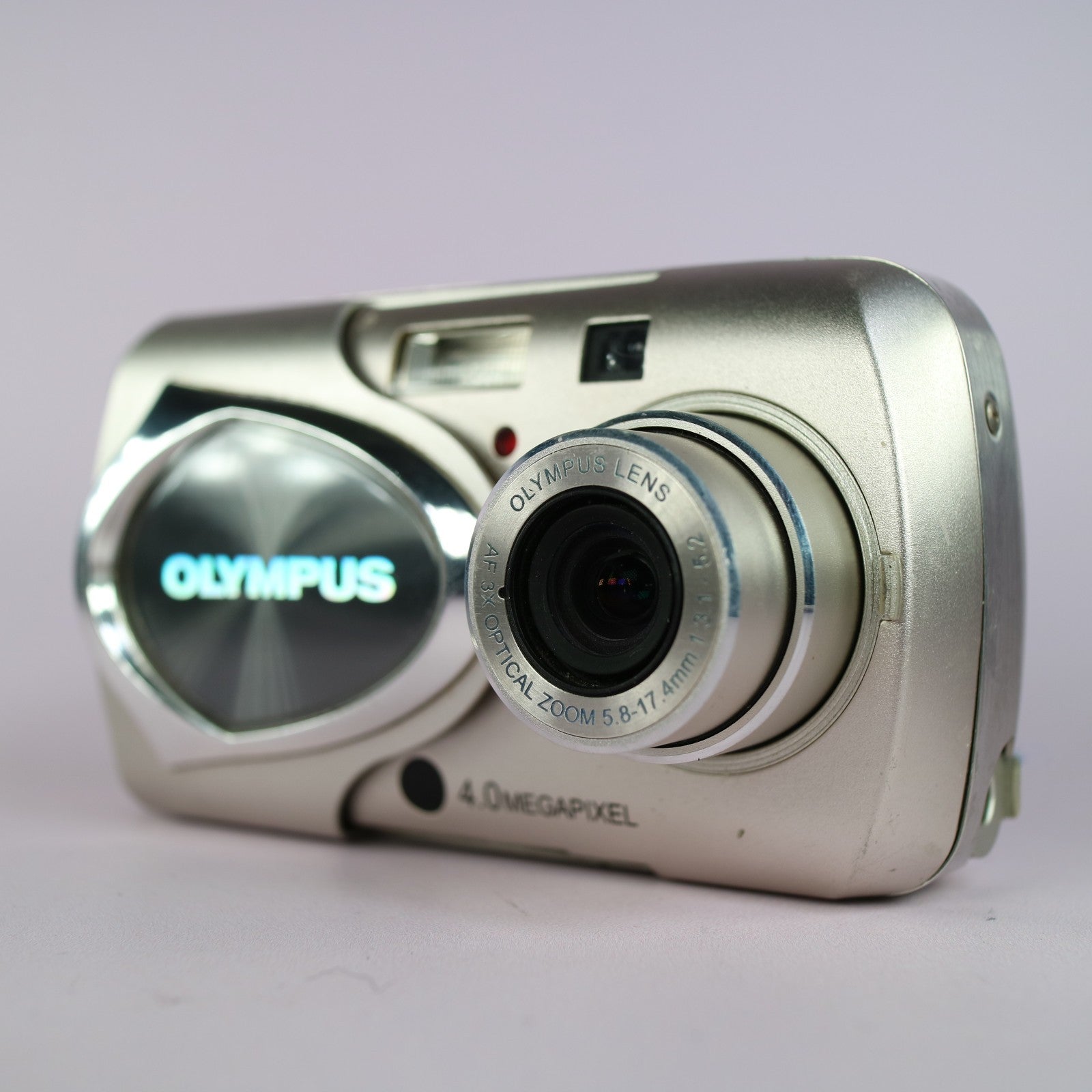 Olympus Digital Camera Mju 410 4.0MP Silver Tested