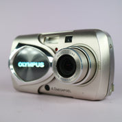 Olympus Digital Camera Mju 410 4.0MP Silver Tested