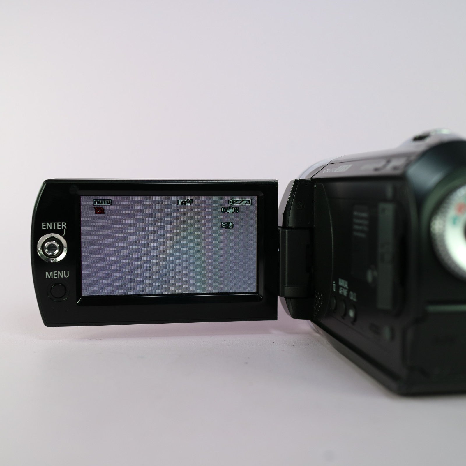 Panasonic SDR-S26 Handheld Digital Camcorder Black Tested Full Working Set
