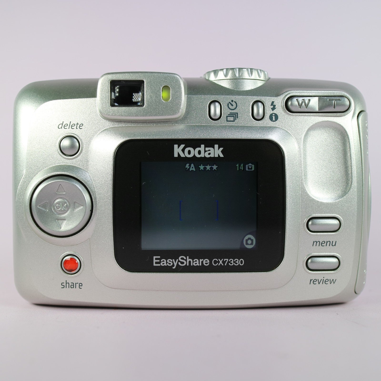 Kodak Digital Camera EasyShare CX7330 3.1MP Silver Tested